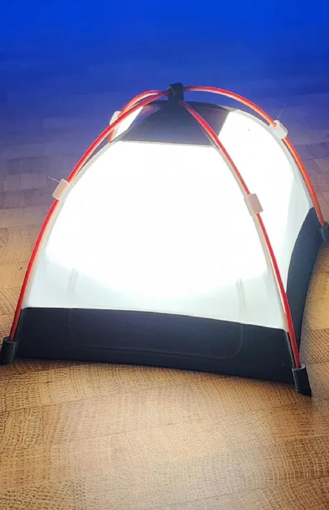 tent night light mini desk lamp summer camping light usb charge remote control kids gift birthday gift for children family camping outdoor