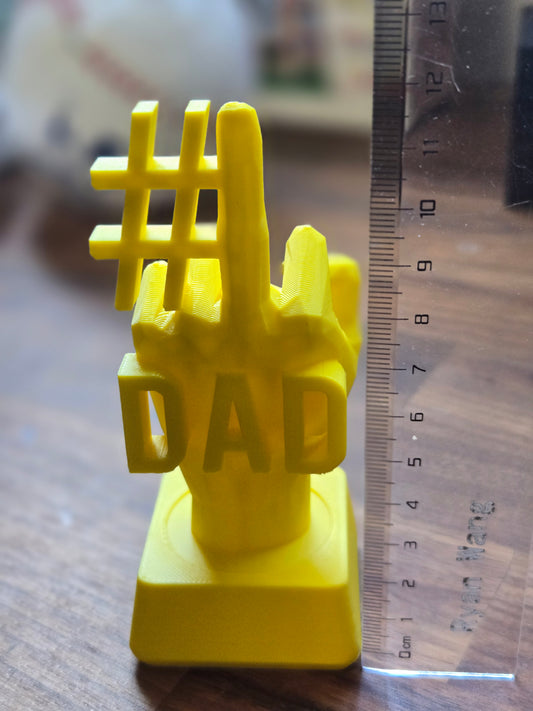 Number 1 Dad Trophy Funny Gift for Dad