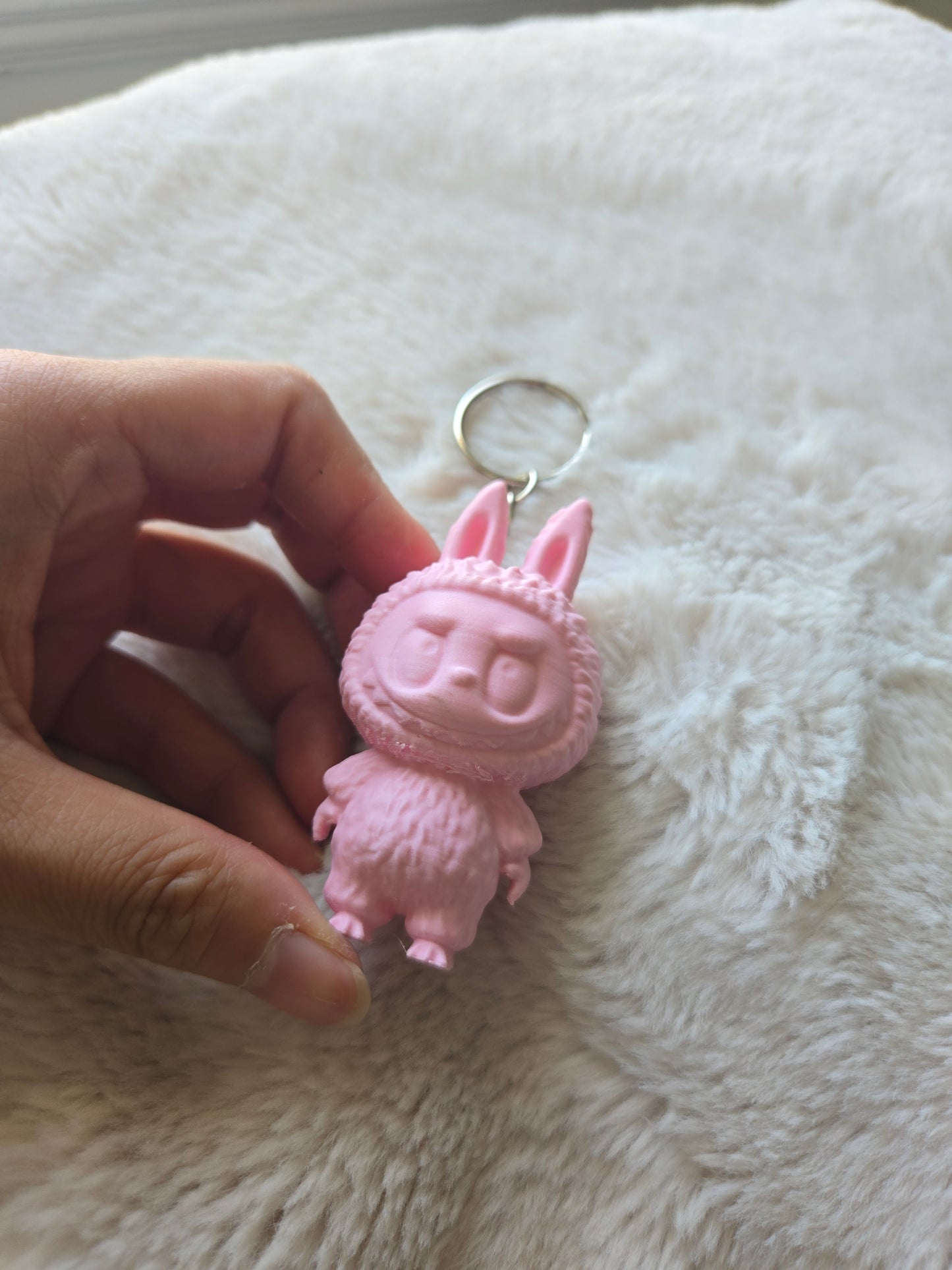 Labubu keychain 3d printed Labubu accessory