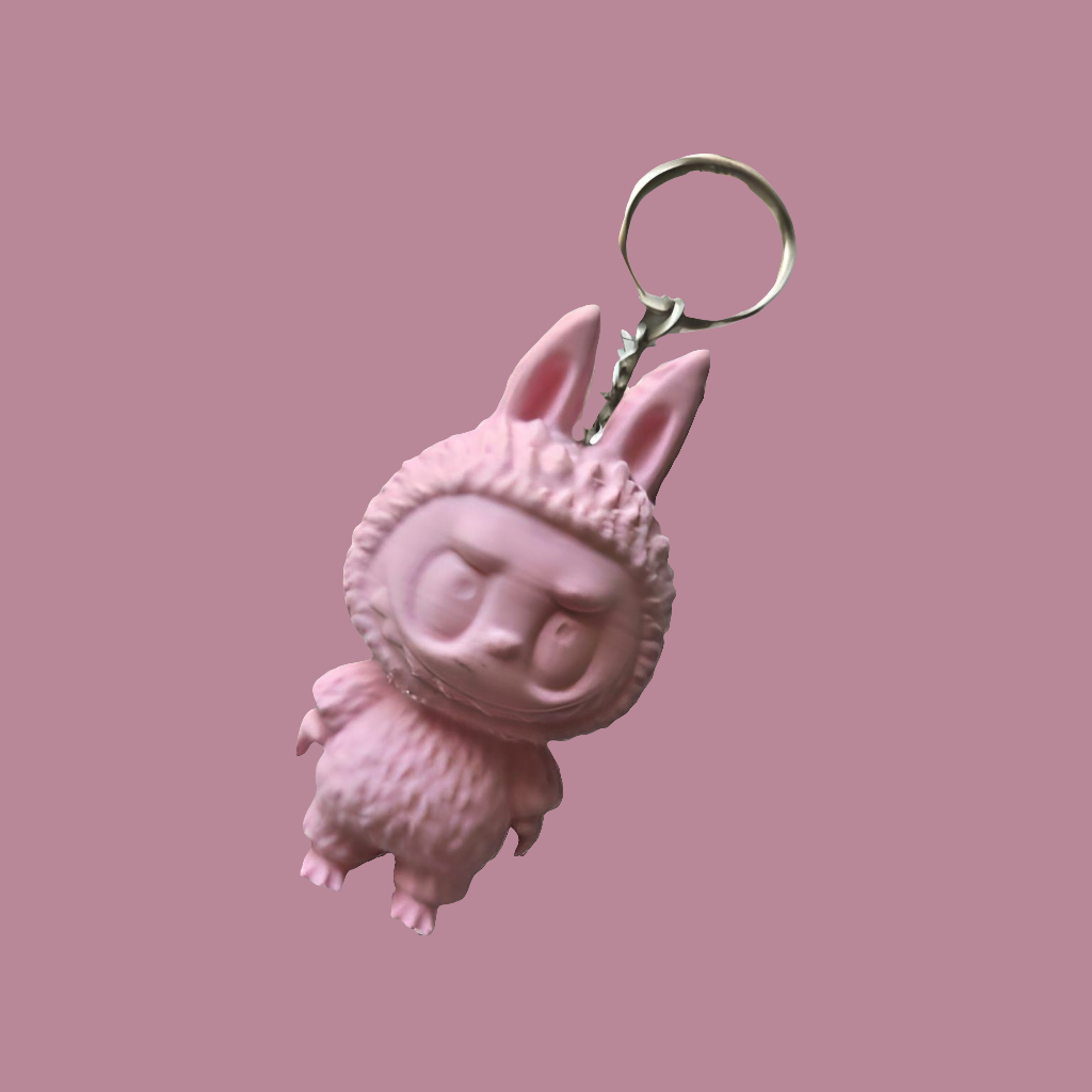 Labubu keychain 3d printed Labubu accessory