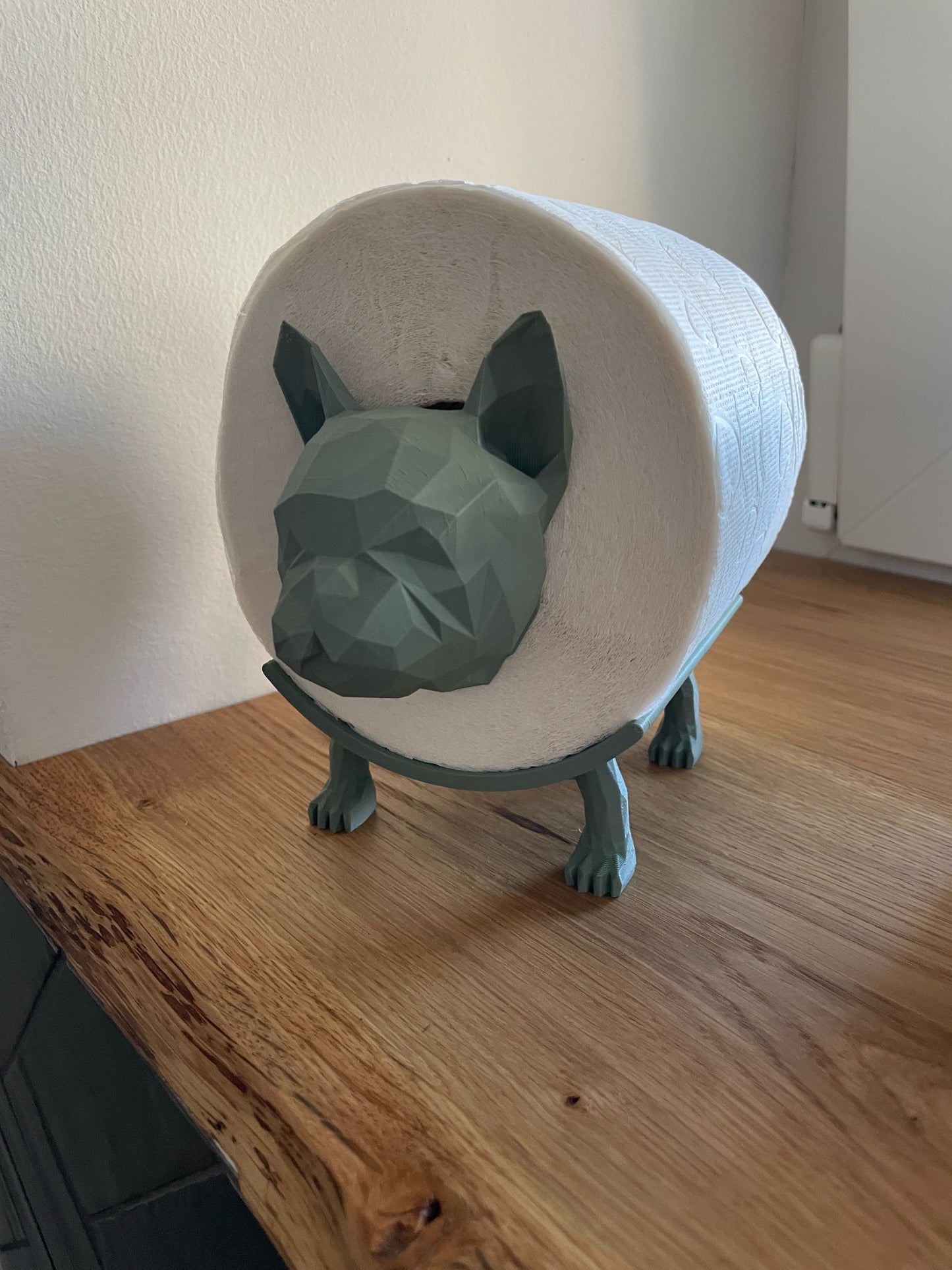 Dog Toilet Paper Holder