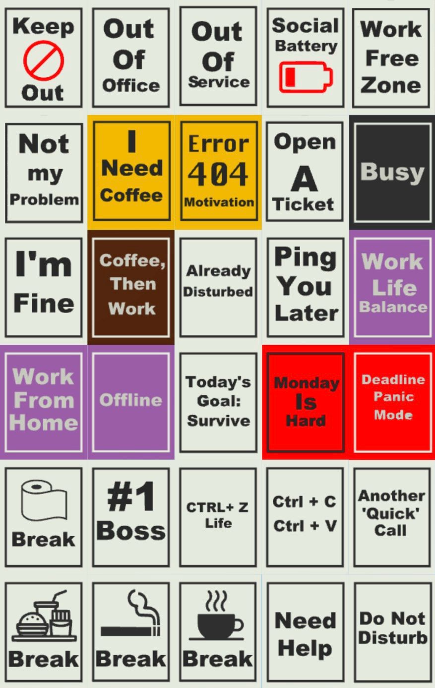 funny mini sign for office Home anywhere